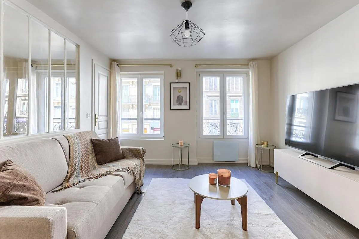 Appartement De Charme Rue Lafayette 4P-1Br Parijs